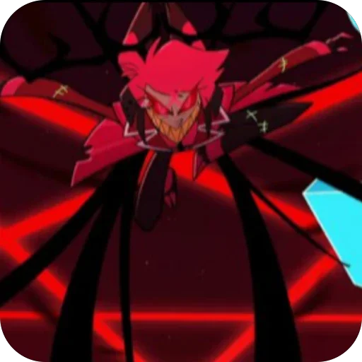 😰 Стикер «Alastor 394 Hazbin hotel» для Telegram
