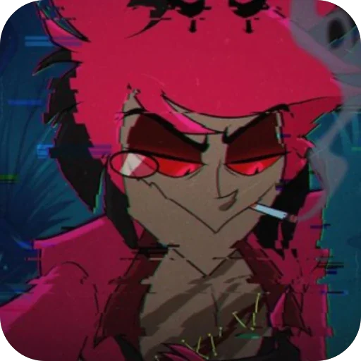 😒 Стикер «Alastor 394 Hazbin hotel» для Telegram