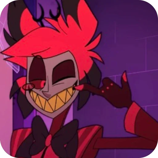 🥰 Стикер «Alastor 394 Hazbin hotel» для Telegram
