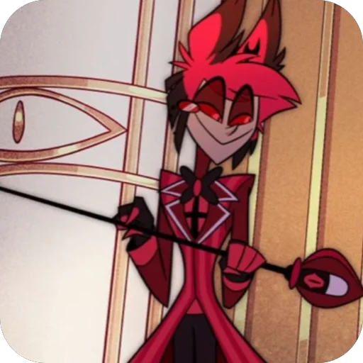 🔥 Стикер «Alastor 394 Hazbin hotel» для Telegram