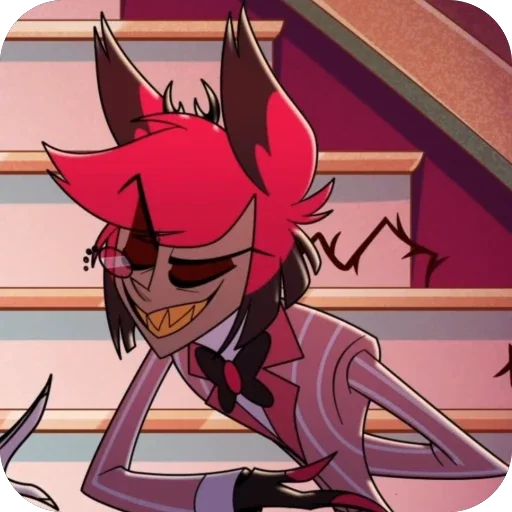 😏 Стикер «Alastor 394 Hazbin hotel» для Telegram