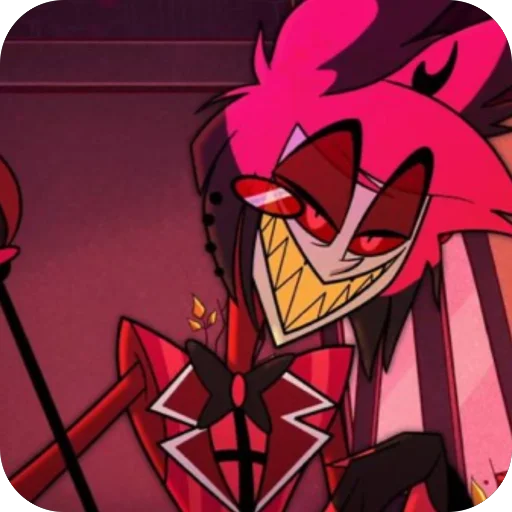 😌 Стикер «Alastor 394 Hazbin hotel» для Telegram