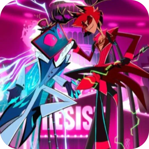 🤯 Стикер «Alastor 394 Hazbin hotel» для Telegram