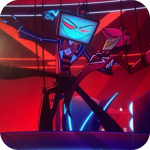 🔥 Стикер «Alastor 394 Hazbin hotel» для Telegram