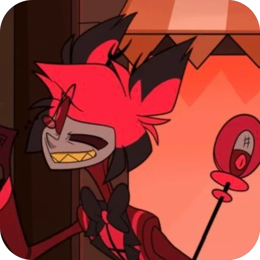 😬 Стикер «Alastor 394 Hazbin hotel» для Telegram