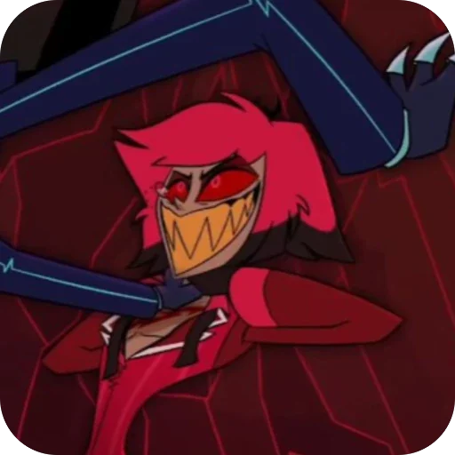 🔥 Стикер «Alastor 394 Hazbin hotel» для Telegram