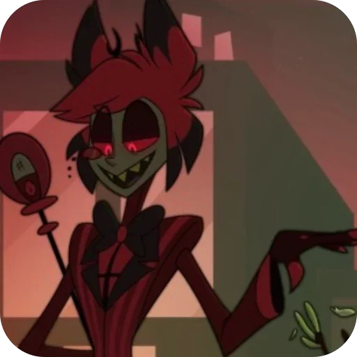 ❤ Стикер «Alastor 394 Hazbin hotel» для Telegram
