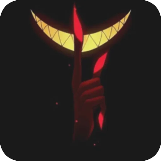 🤫 Стикер «Alastor 394 Hazbin hotel» для Telegram