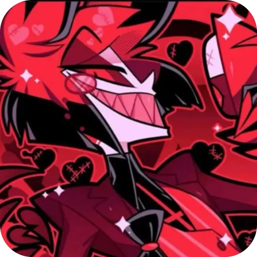 🥰 Стикер «Alastor 394 Hazbin hotel» для Telegram
