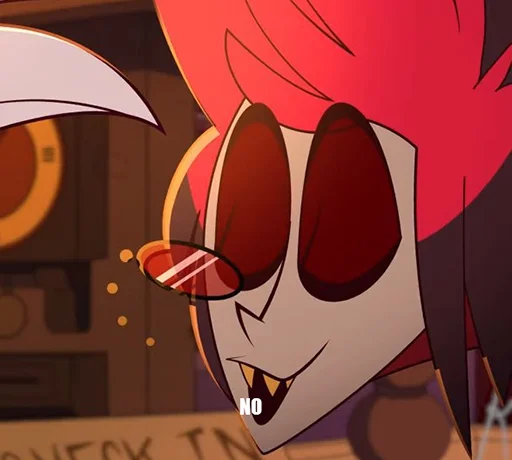 ⭕️ Стикер «Alastor of Hazbin» для Telegram