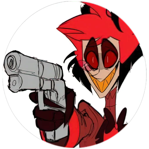 🔫 Стикер «Alastor of Hazbin» для Telegram
