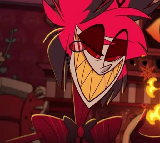 🍾 Стикер «Alastor The Radio Demon» для Telegram