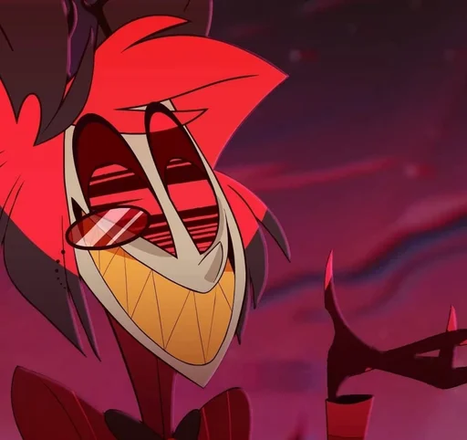 🍾 Стикер «Alastor The Radio Demon» для Telegram