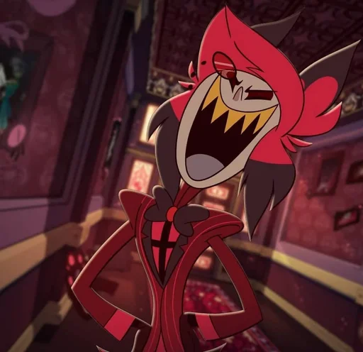 🍾 Стикер «Alastor The Radio Demon» для Telegram