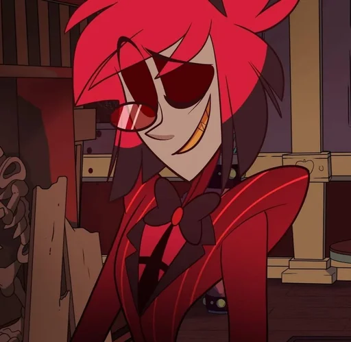 🍾 Стикер «Alastor The Radio Demon» для Telegram