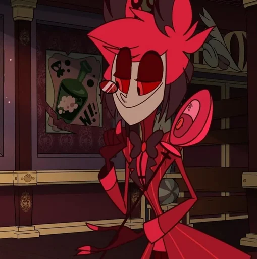 🍾 Стикер «Alastor The Radio Demon» для Telegram