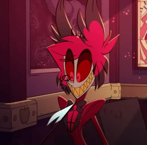 🍾 Стикер «Alastor The Radio Demon» для Telegram