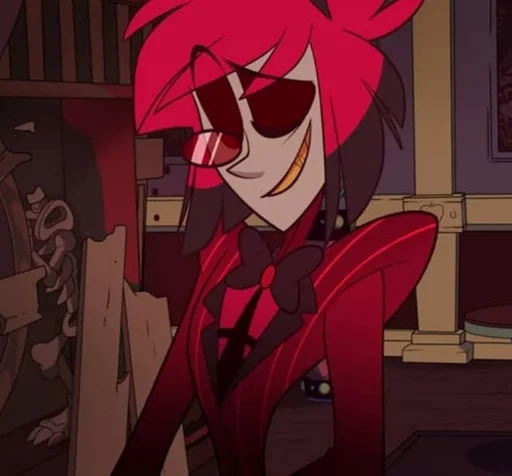 🍾 Стикер «Alastor The Radio Demon» для Telegram