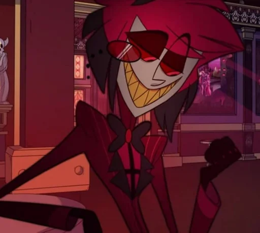 🍾 Стикер «Alastor The Radio Demon» для Telegram