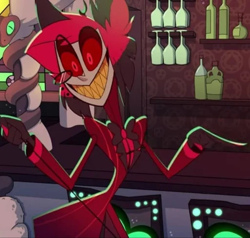 🍾 Стикер «Alastor The Radio Demon» для Telegram