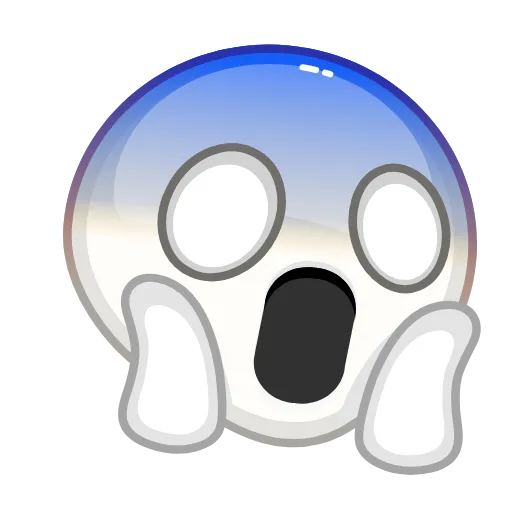😱 Стикер «Albino Emoji» для Telegram