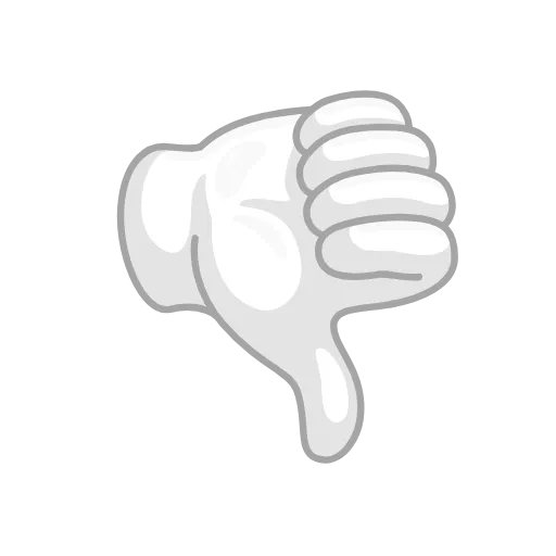 👎 Стикер «Albino Emoji» для Telegram