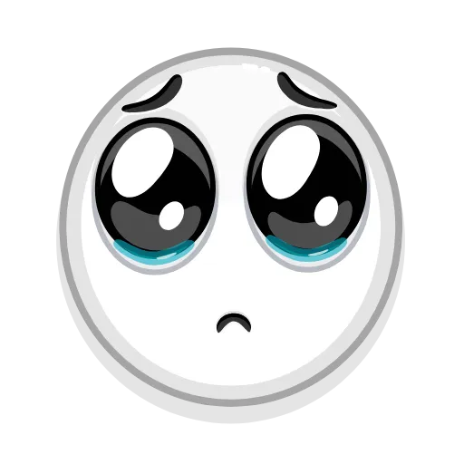 🥺 Стикер «Albino Emoji» для Telegram