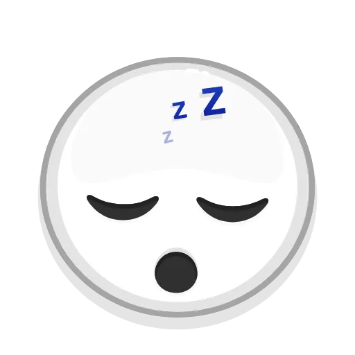 😴 Стикер «Albino Emoji» для Telegram