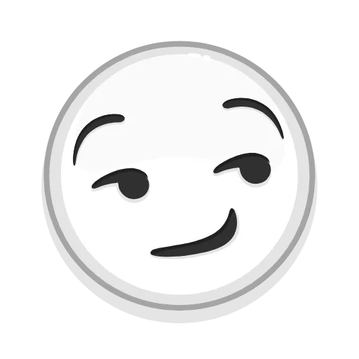 😏 Стикер «Albino Emoji» для Telegram