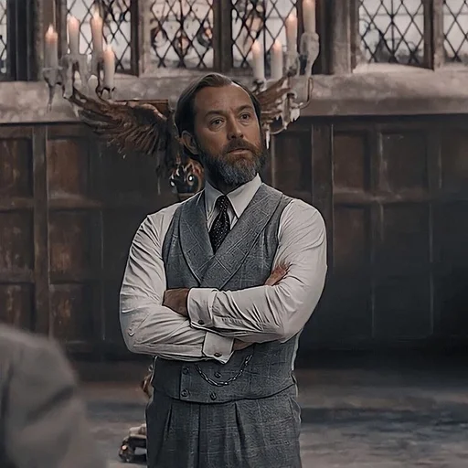 🎬 Стикер «Альбус Дамблдор» для Telegram