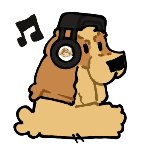 🎵 Стикер «TUZIK ТУЗИК» для Telegram