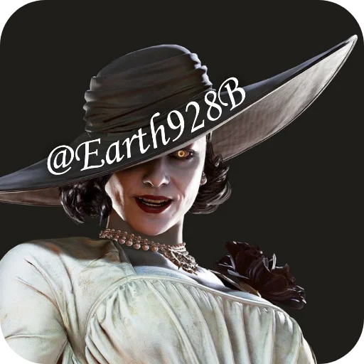 😈 Стикер «Alcina Dimitrescu» для Telegram