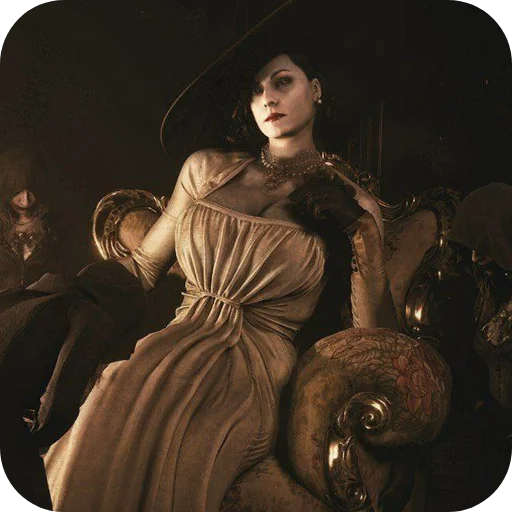 👑 Стикер «Alcina Dimitrescu» для Telegram
