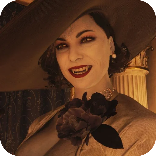 😁 Стикер «Alcina Dimitrescu» для Telegram