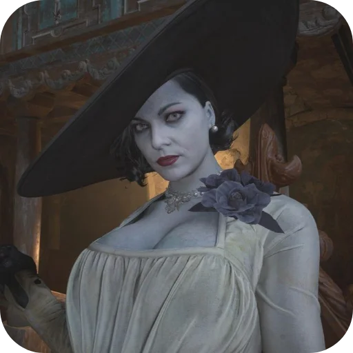 🙁 Стикер «Alcina Dimitrescu» для Telegram