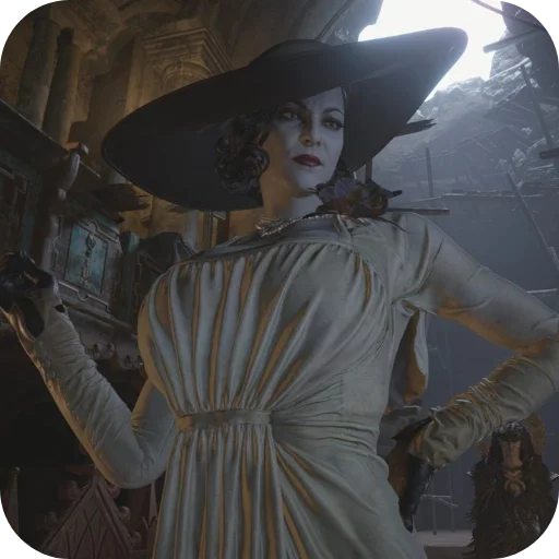 😕 Стикер «Alcina Dimitrescu» для Telegram