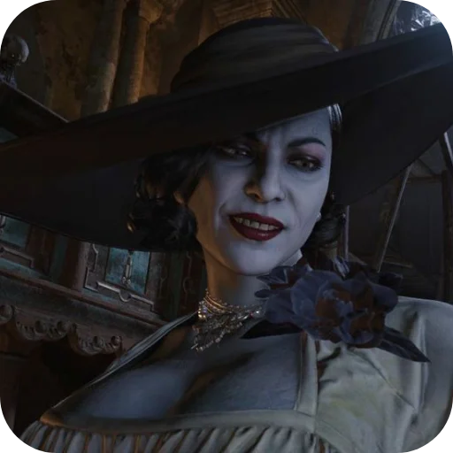 😏 Стикер «Alcina Dimitrescu» для Telegram