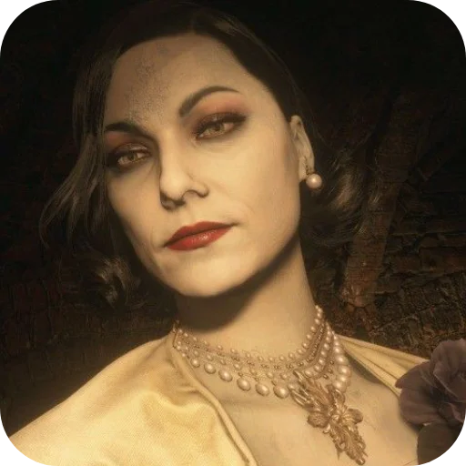 😕 Стикер «Alcina Dimitrescu» для Telegram