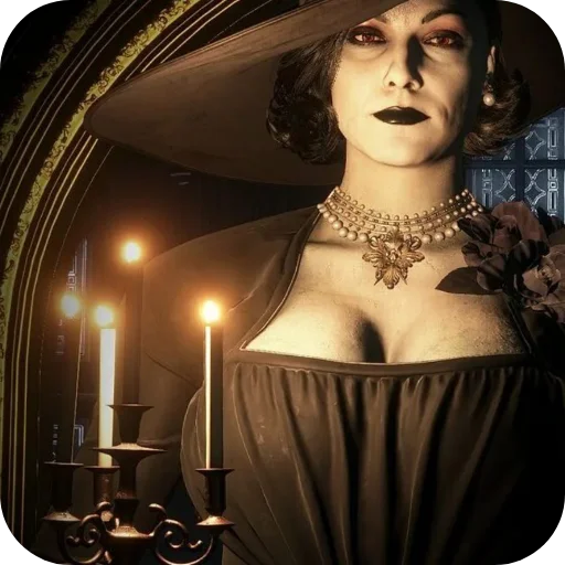 🕯 Стикер «Alcina Dimitrescu» для Telegram