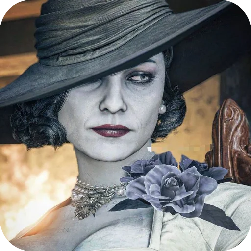 😒 Стикер «Alcina Dimitrescu» для Telegram