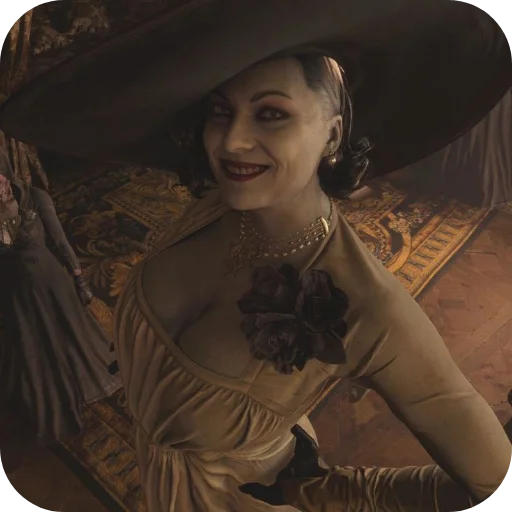 😁 Стикер «Alcina Dimitrescu» для Telegram