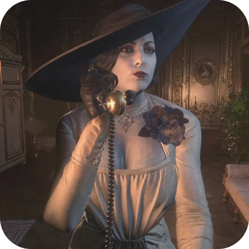 📞 Стикер «Alcina Dimitrescu» для Telegram