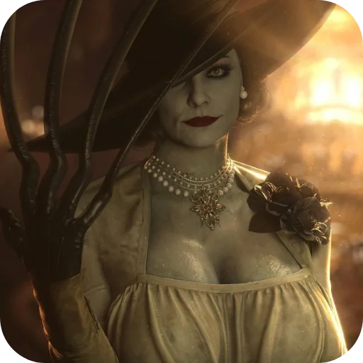 ♾ Стикер «Alcina Dimitrescu» для Telegram