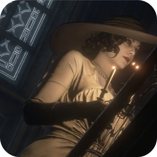 🕯 Стикер «Alcina Dimitrescu» для Telegram
