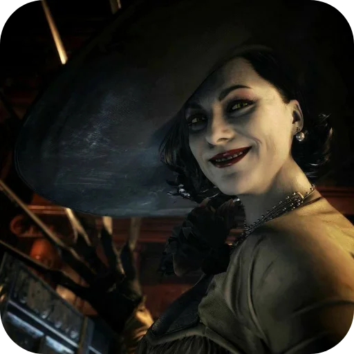 😏 Стикер «Alcina Dimitrescu» для Telegram