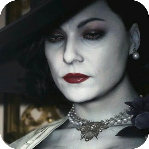 😔 Стикер «Alcina Dimitrescu» для Telegram