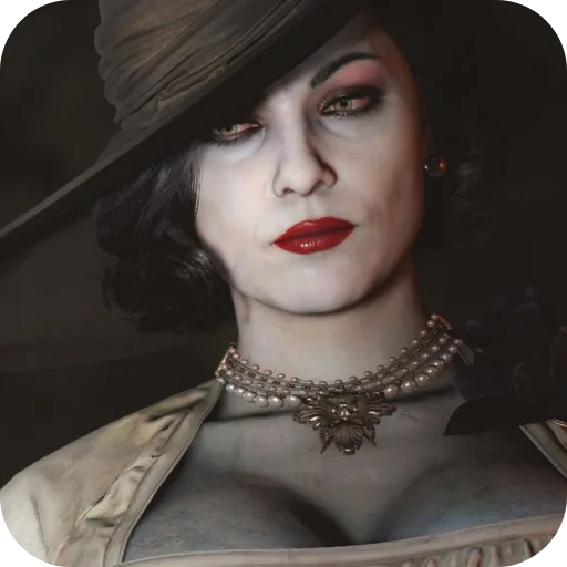 😒 Стикер «Alcina Dimitrescu» для Telegram