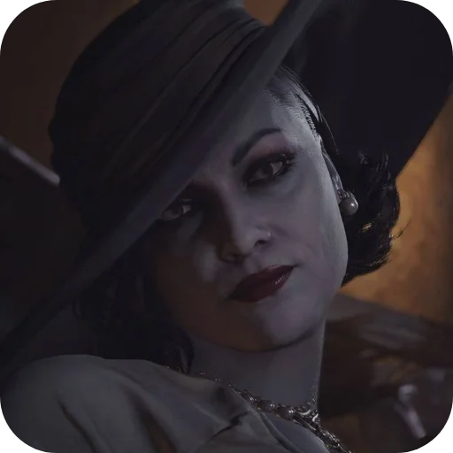 🤨 Стикер «Alcina Dimitrescu» для Telegram