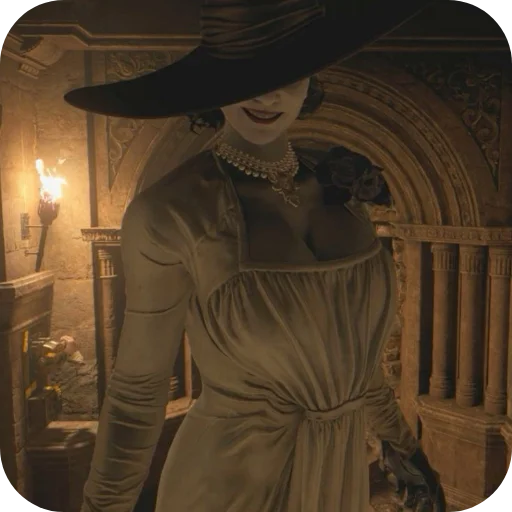 😏 Стикер «Alcina Dimitrescu» для Telegram