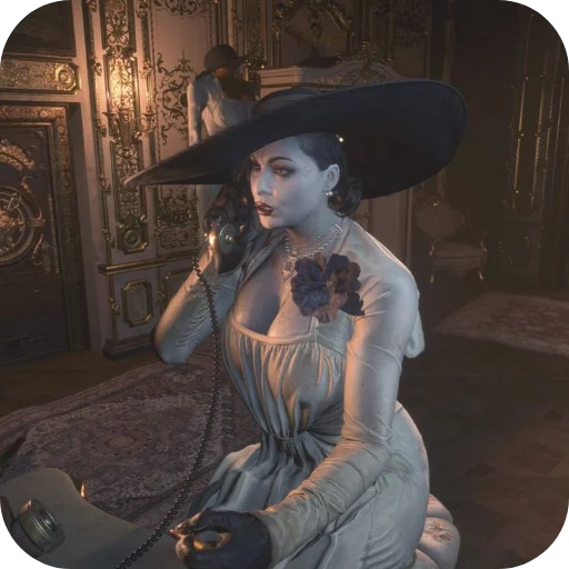 📞 Стикер «Alcina Dimitrescu» для Telegram